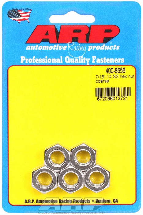 ARP ARP Hex Nuts 400-8656 Autofit