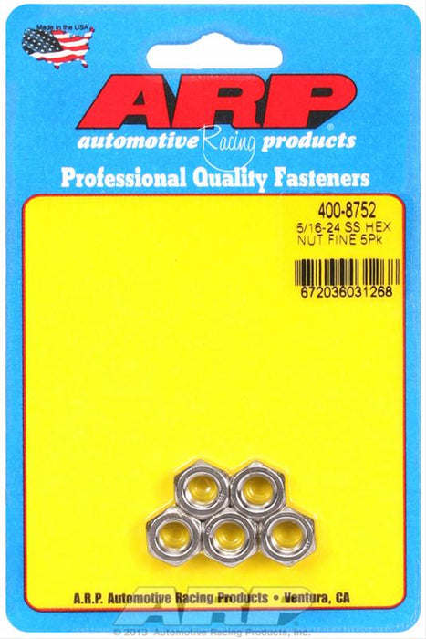 ARP ARP Hex Nuts 400-8752 Autofit