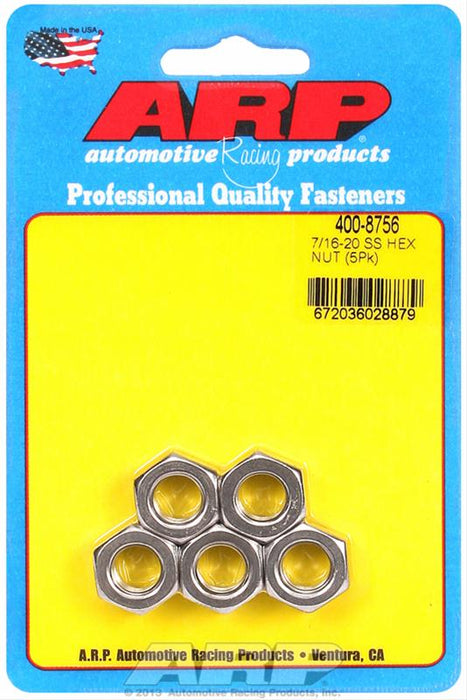 ARP ARP Hex Nuts 400-8756 Autofit