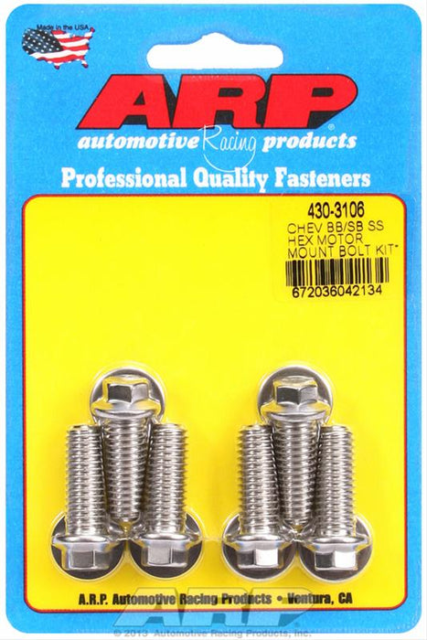ARP ARP Motor Mount Bolt Kits 430-3106 Autofit