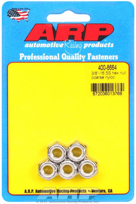 ARP ARP Nyloc Hex Nuts 400-8664 Autofit
