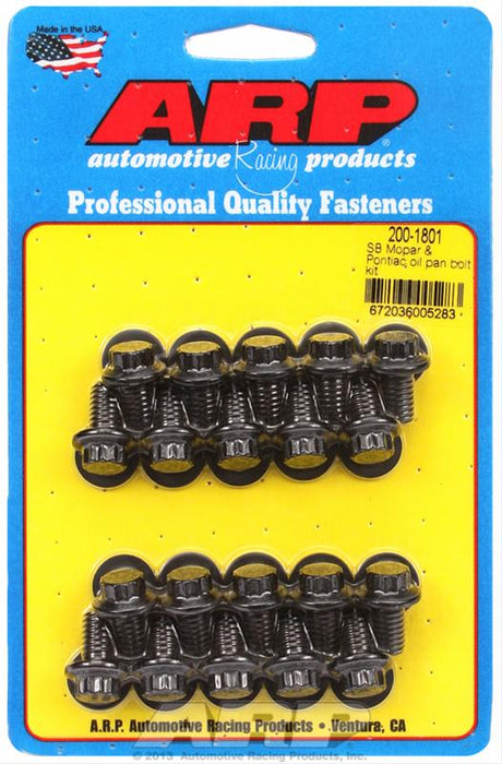 ARP ARP Oil Pan Bolt Kits 200-1801 Autofit