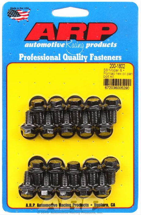 ARP ARP Oil Pan Bolt Kits 200-1802 Autofit