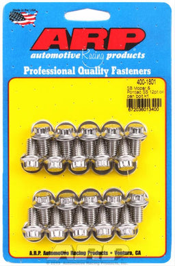 ARP ARP Oil Pan Bolt Kits 400-1801 Autofit