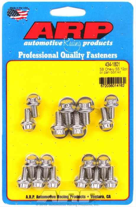 ARP ARP Oil Pan Bolt Kits 434-1801 Autofit