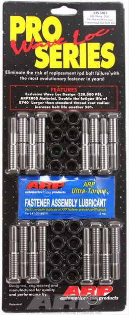 ARP ARP Pro Series Wave-Loc Rod Bolts 235-6401 Autofit