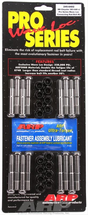 ARP ARP Pro Series Wave-Loc Rod Bolts 245-6402 Autofit