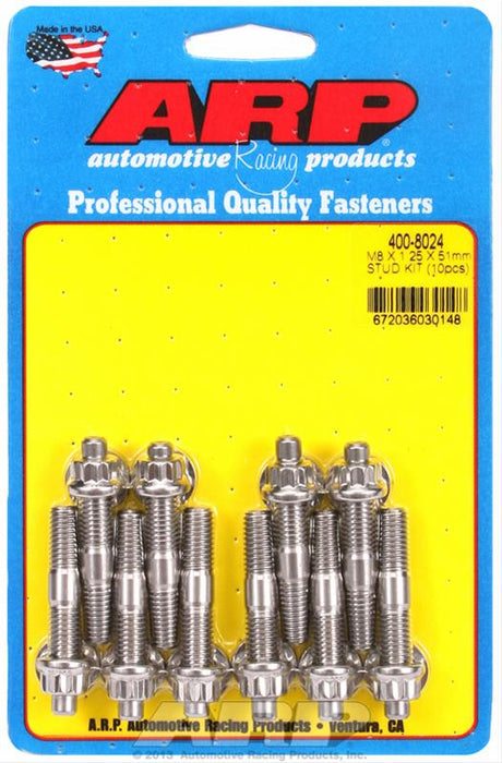 ARP ARP Stainless Steel Accessory Studs 400-8024 Autofit