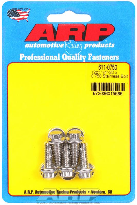 ARP ARP Stainless Steel Bolts 611-0750 Autofit
