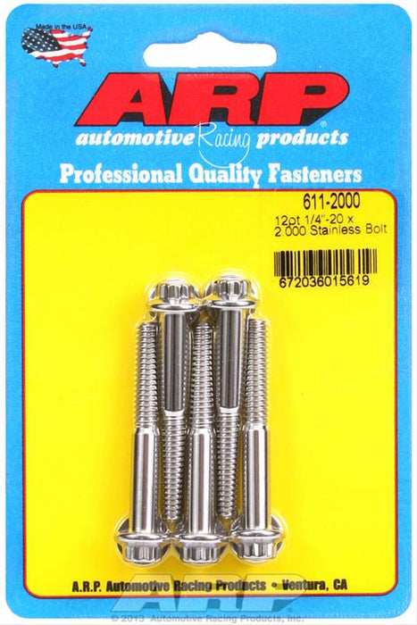 ARP ARP Stainless Steel Bolts 611-2000 Autofit