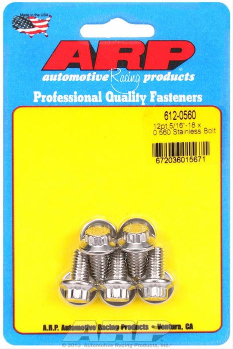 ARP ARP Stainless Steel Bolts 612-0560 Autofit