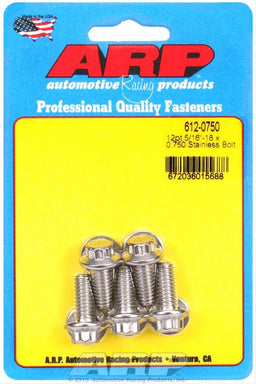 ARP ARP Stainless Steel Bolts 612-0750 Autofit