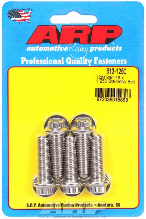 ARP ARP Stainless Steel Bolts 613-1250 Autofit