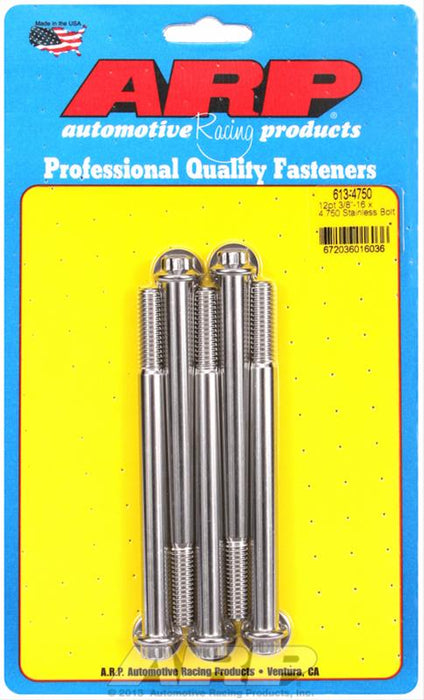 ARP ARP Stainless Steel Bolts 613-4750 Autofit