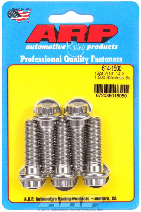 ARP ARP Stainless Steel Bolts 614-1500 Autofit