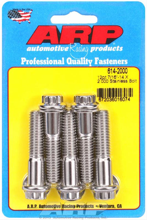 ARP ARP Stainless Steel Bolts 614-2000 Autofit