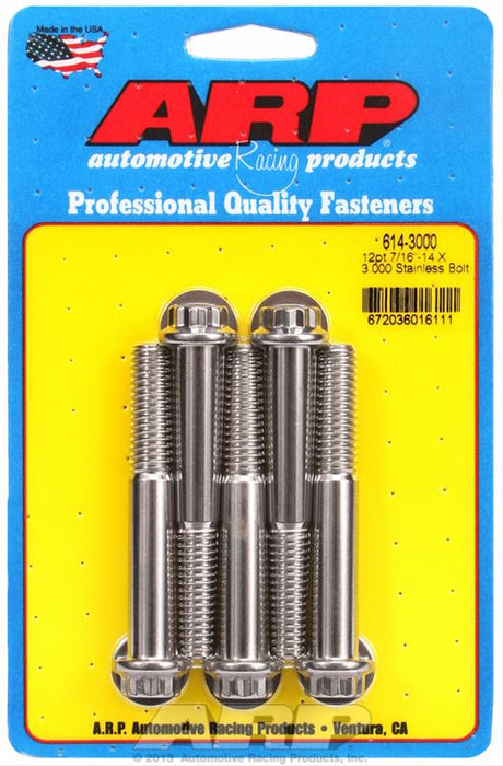 ARP ARP Stainless Steel Bolts 614-3000 Autofit
