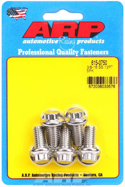 ARP ARP Stainless Steel Bolts 615-0750 Autofit