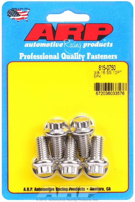 ARP ARP Stainless Steel Bolts 615-0750 Autofit