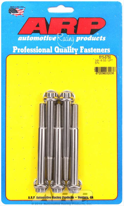 ARP ARP Stainless Steel Bolts 615-3750 Autofit