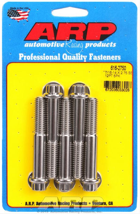 ARP ARP Stainless Steel Bolts 616-2750 Autofit