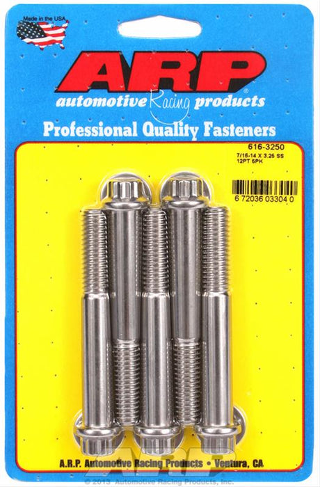 ARP ARP Stainless Steel Bolts 616-3250 Autofit