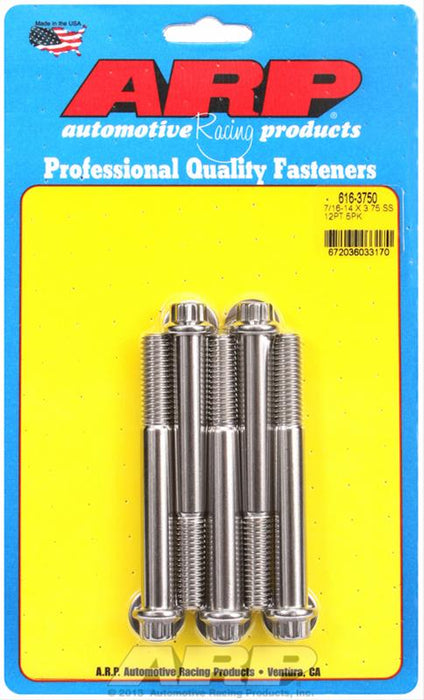 ARP ARP Stainless Steel Bolts 616-3750 Autofit