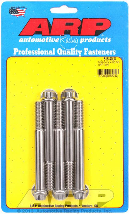 ARP ARP Stainless Steel Bolts 616-4000 Autofit