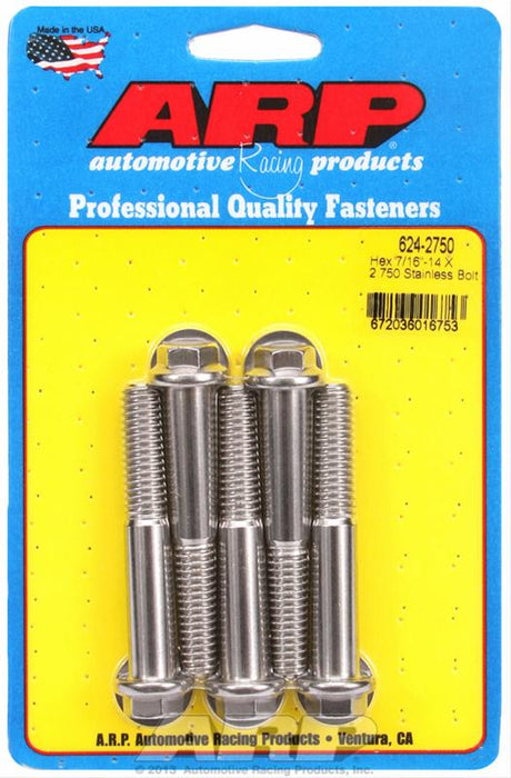 ARP ARP Stainless Steel Bolts 624-2750 Autofit