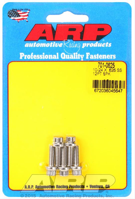ARP ARP Stainless Steel Bolts 701-0625 Autofit