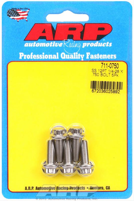 ARP ARP Stainless Steel Bolts 711-0750 Autofit