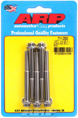 ARP ARP Stainless Steel Bolts 711-2500 Autofit