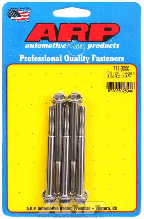 ARP ARP Stainless Steel Bolts 711-3000 Autofit