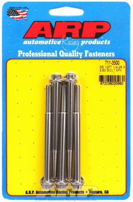 ARP ARP Stainless Steel Bolts 711-3500 Autofit
