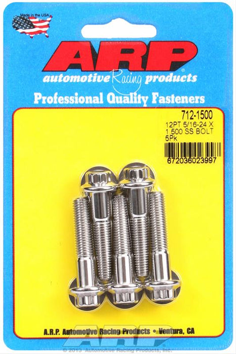 ARP ARP Stainless Steel Bolts 712-1500 Autofit