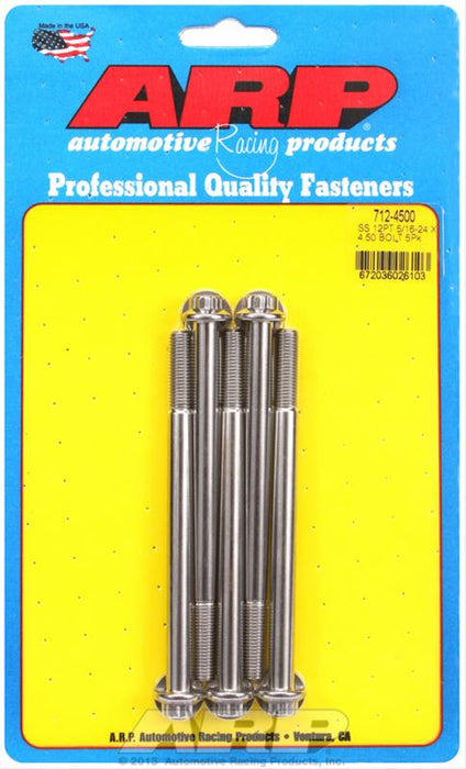 ARP ARP Stainless Steel Bolts 712-4500 Autofit