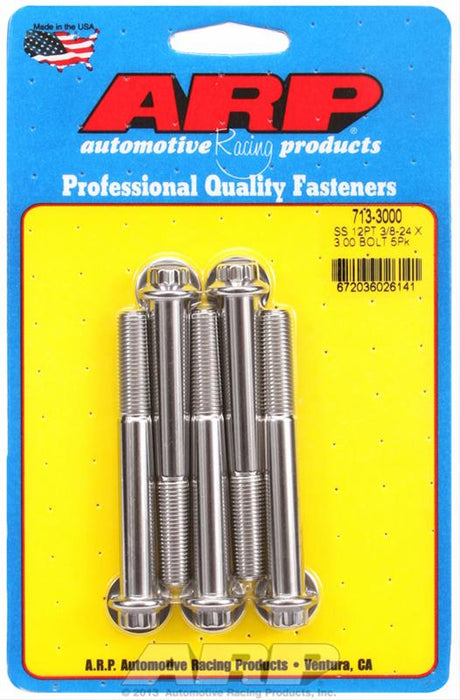 ARP ARP Stainless Steel Bolts 713-3000 Autofit