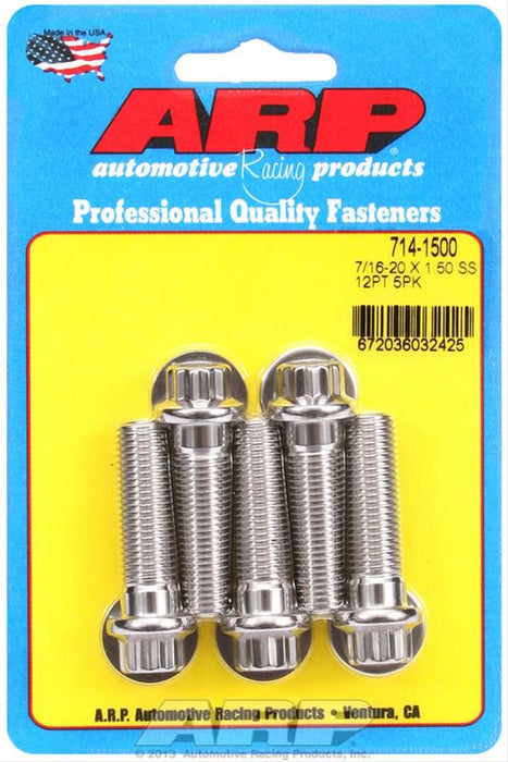 ARP ARP Stainless Steel Bolts 714-1500 Autofit