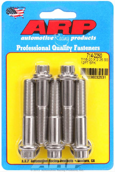 ARP ARP Stainless Steel Bolts 714-2250 Autofit