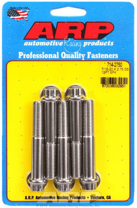ARP ARP Stainless Steel Bolts 714-2750 Autofit