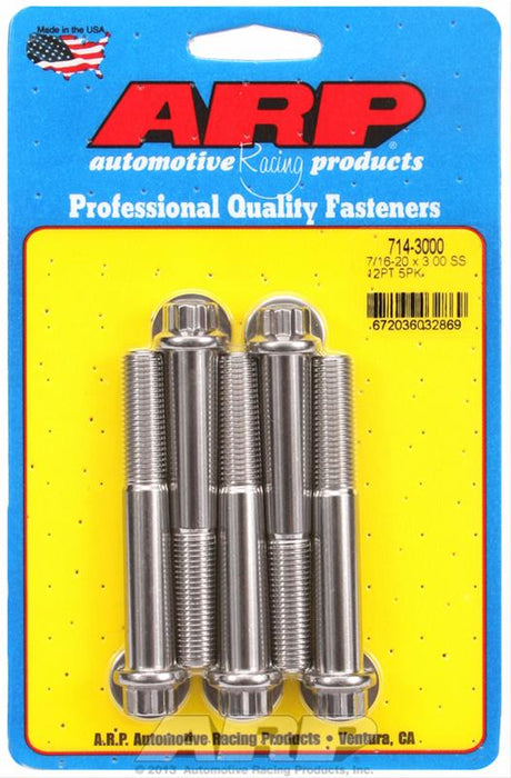 ARP ARP Stainless Steel Bolts 714-3000 Autofit