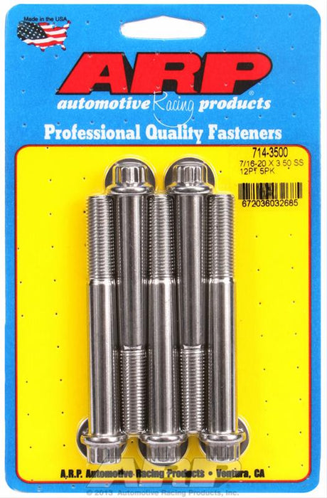 ARP ARP Stainless Steel Bolts 714-3500 Autofit