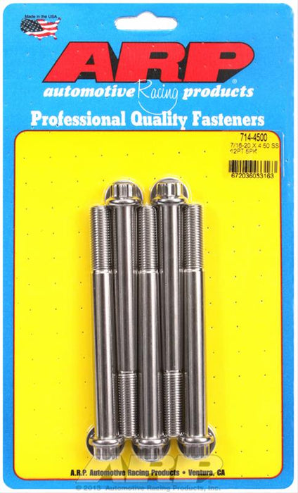 ARP ARP Stainless Steel Bolts 714-4500 Autofit