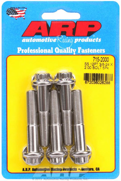 ARP ARP Stainless Steel Bolts 715-2000 Autofit