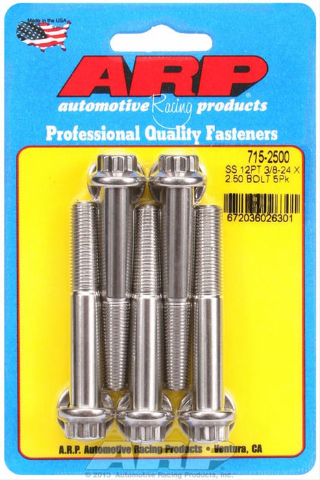 ARP ARP Stainless Steel Bolts 715-2500 Autofit