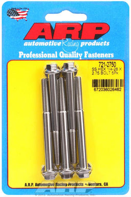 ARP ARP Stainless Steel Bolts 721-2750 Autofit