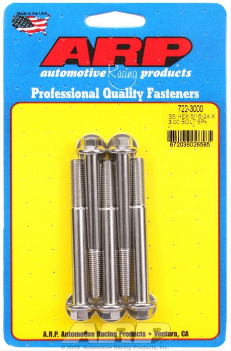 ARP ARP Stainless Steel Bolts 722-3000 Autofit