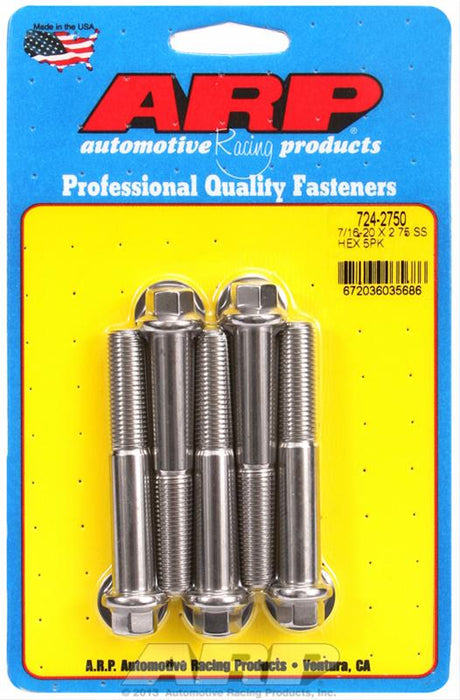 ARP ARP Stainless Steel Bolts 724-2750 Autofit