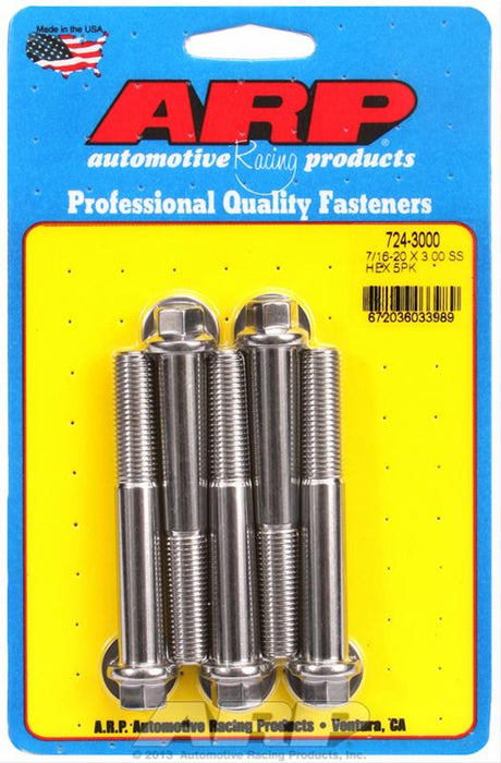 ARP ARP Stainless Steel Bolts 724-3000 Autofit