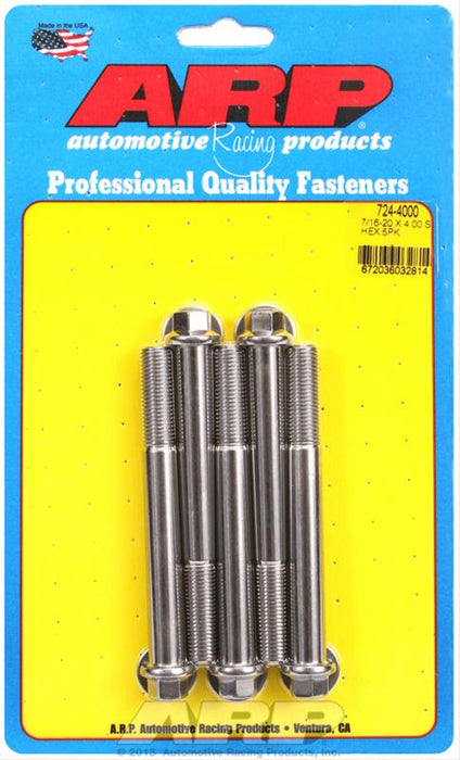 ARP ARP Stainless Steel Bolts 724-4000 Autofit